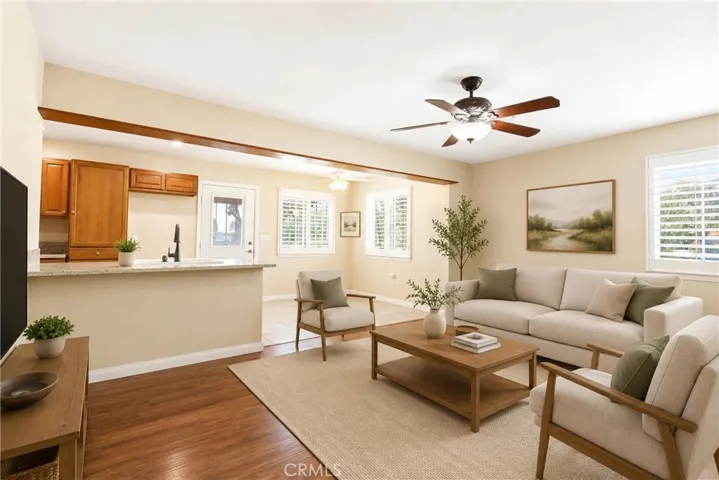 Staged Photo
Living Room Attached Separate Dwelling.