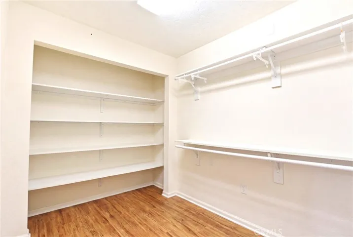 Staged Photo Closet/Pantry in Attached Separate Dwelling.