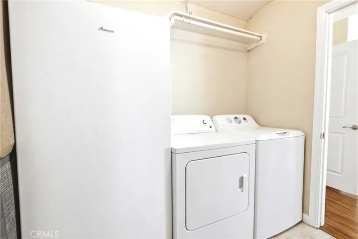 Shared indoor Laundry Room