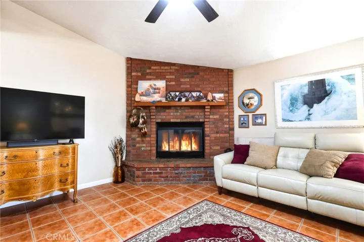 Family Room with Fireplace
