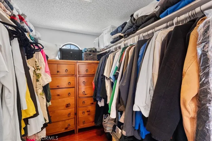 Primary walk-in closet