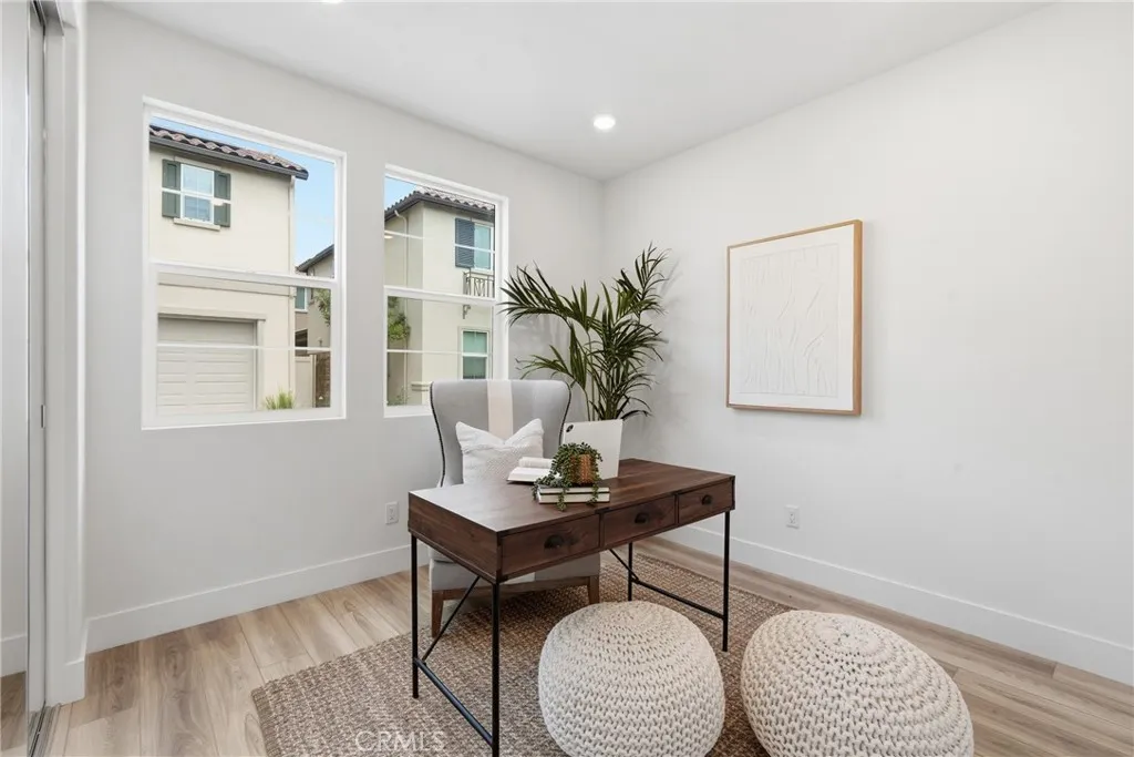Desirable first-floor bedroom offering flexibility for guests, remote work, or multigenerational living.