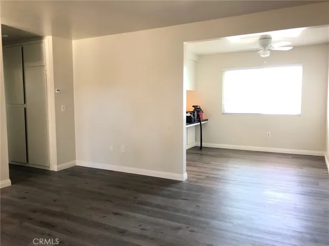 Unit #4 Living room with dining area