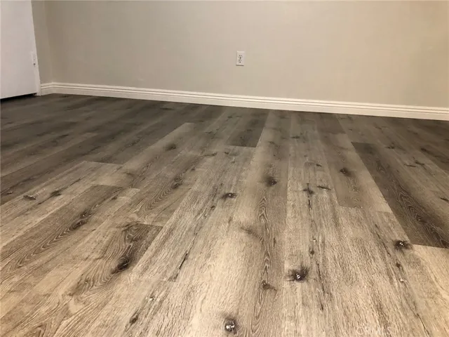 Unit #3 vinyl flooring