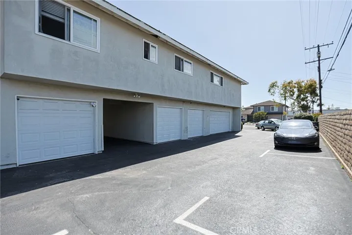 Driveway View with new asphal