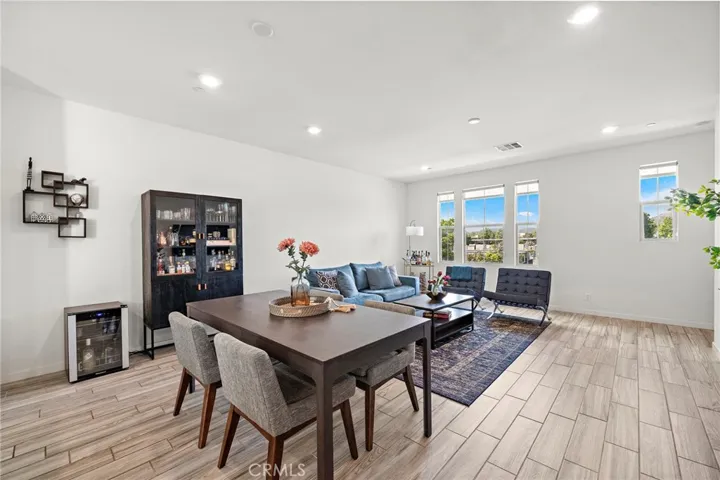 Easy living space for entertaining.