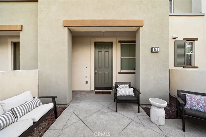 Nice patio entrance.