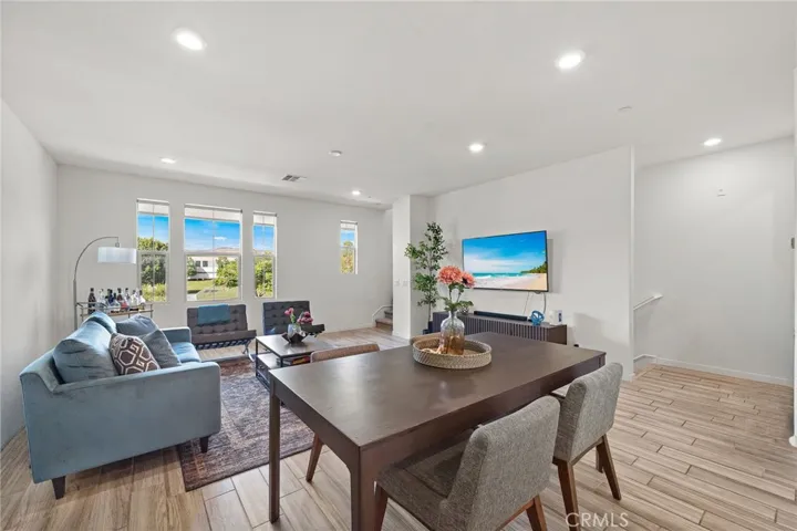 View of family room.