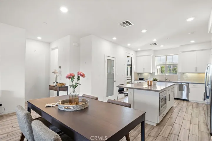 Spacious living spaces.