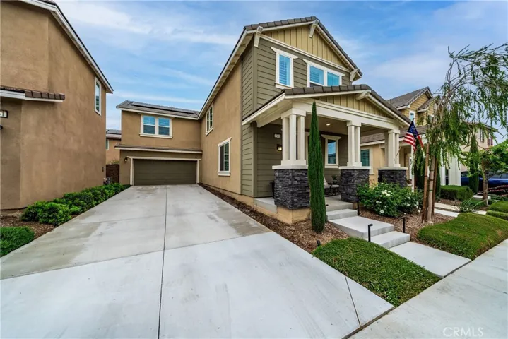 Front view from driveway