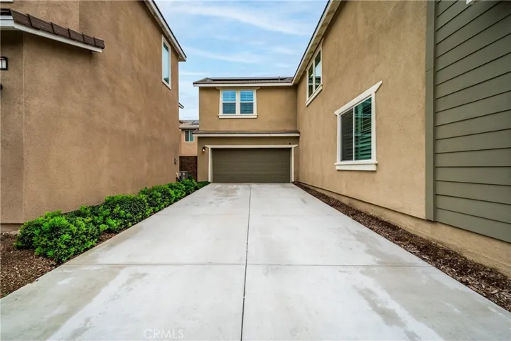Driveway and Garage
