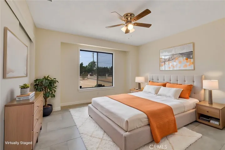 Virtually staged to illustrate potential furniture placement.