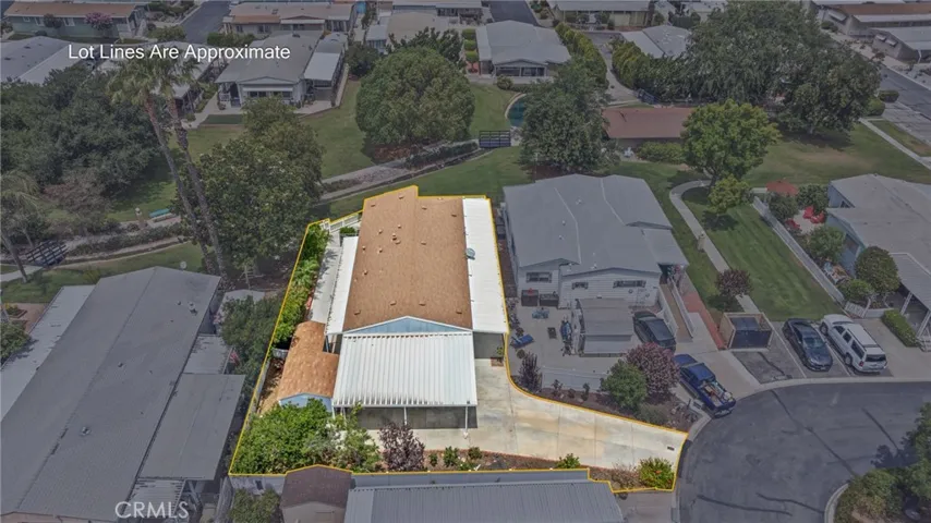 Approx Property Lines View - 1366 Woodbrook Way