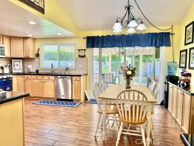 Slider out to Backyard & Covered Patio!