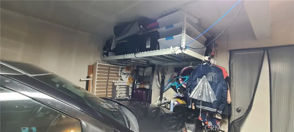 Garage storage area