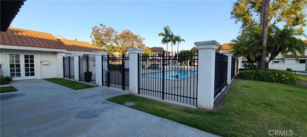 Community Pool entrance