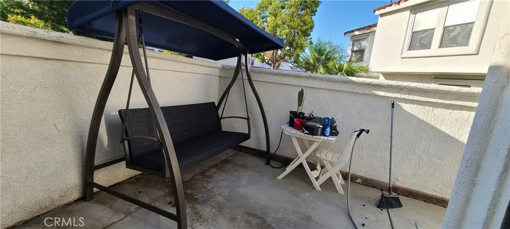 Private barbeque or relaxing area