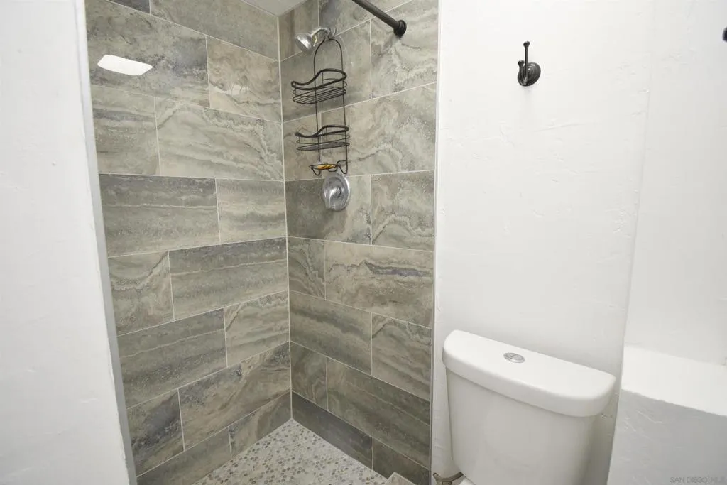 TILE SHOWER IN MAIN HOUSE