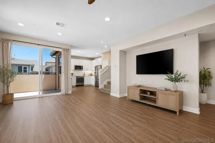 Digitally removed furnishings and decor.