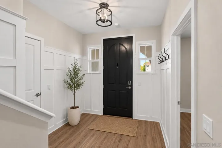 Digitally altered furnishings and decor.