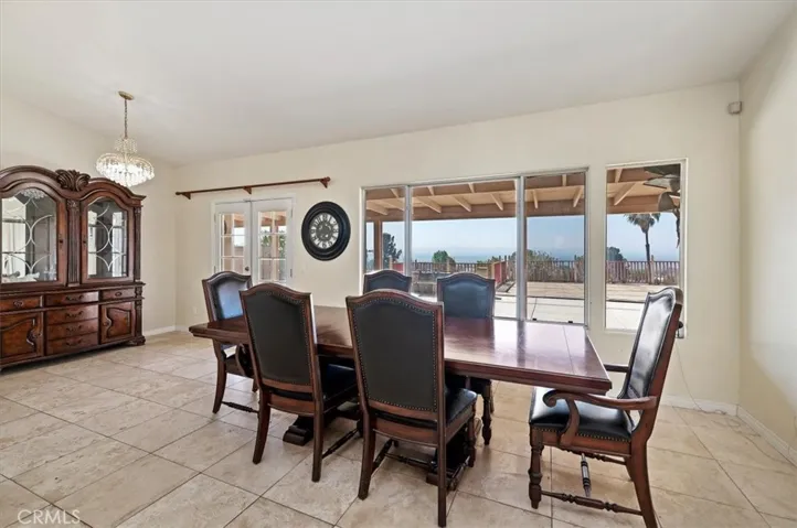 Dining Room with View