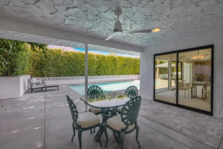 Covered Outdoor Dining Area