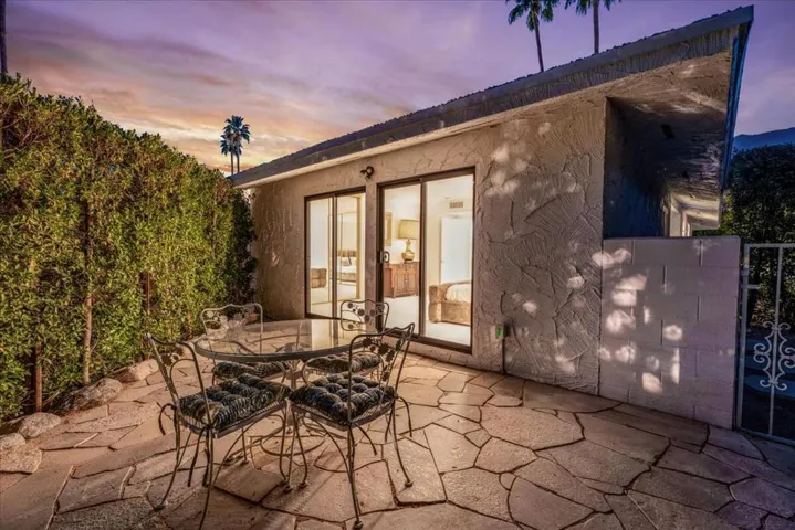 Private Patio for Guest Bedroom Two