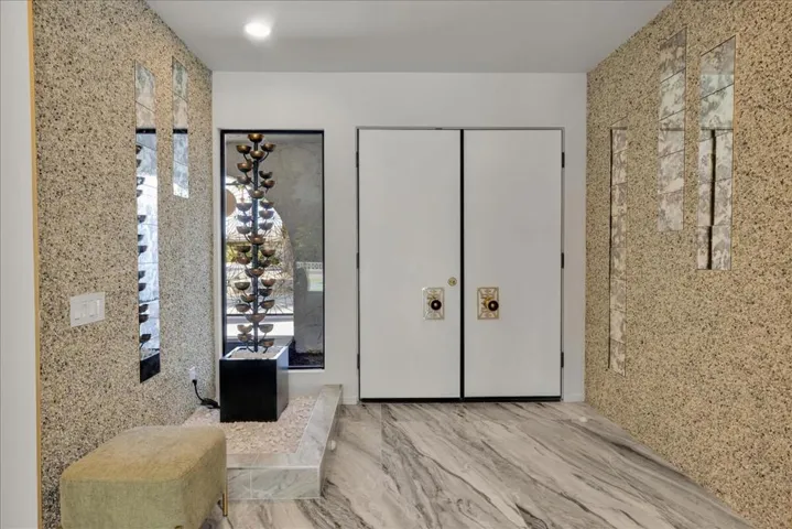 Indoor Fountain in Entryway
