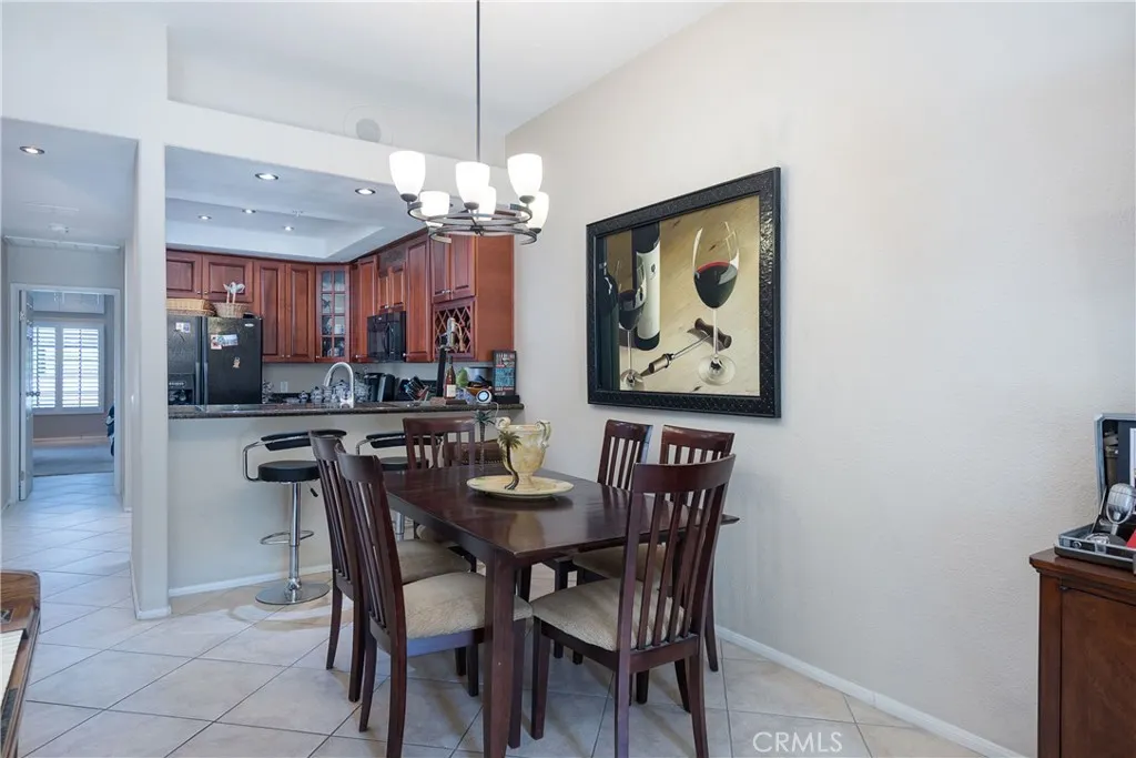 Dining area