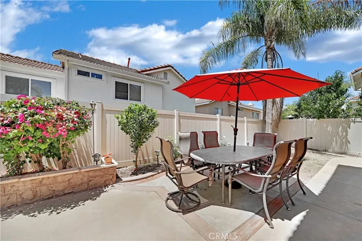 Nice patio areal
