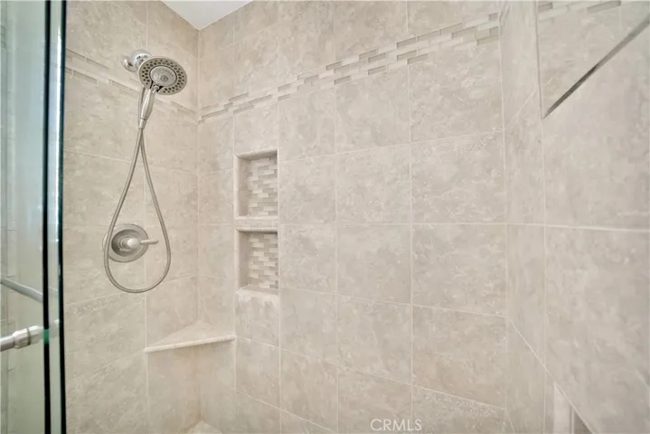 Master bath has separate shower and toilet.