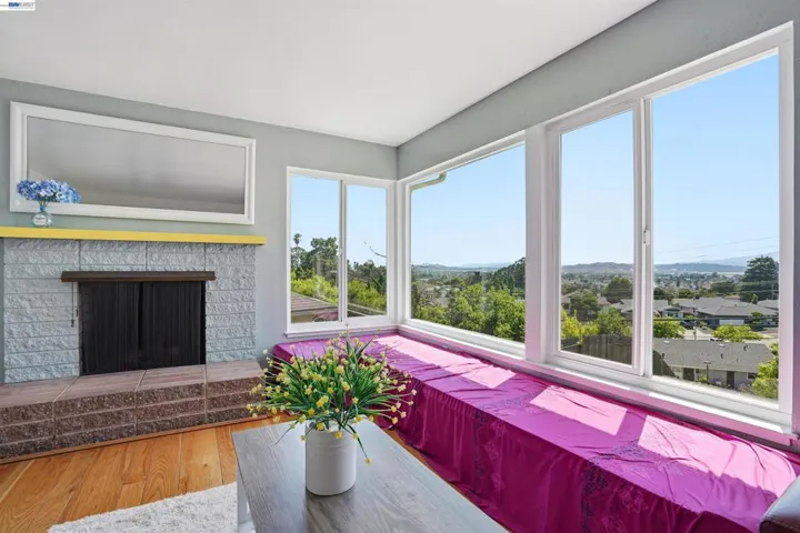 View from living room