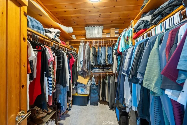 Primary walk-in closet