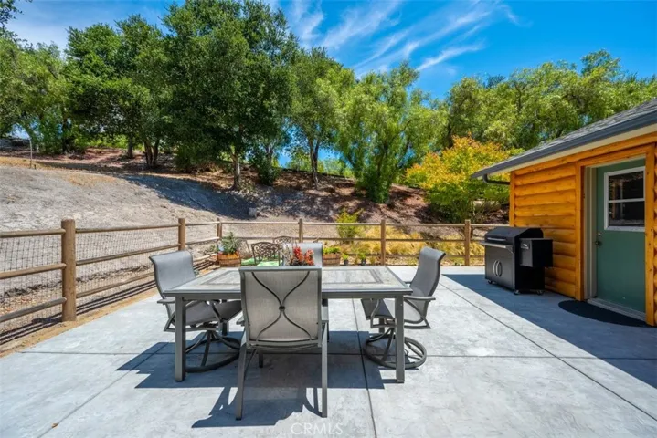 Back patio