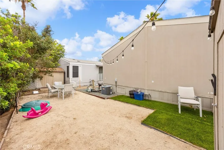 Backyard with Turf