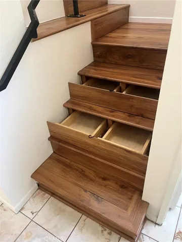 Secret storage on stairs