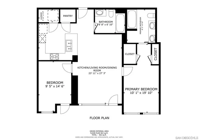 700 W E Street 2905, San Diego, California 92101