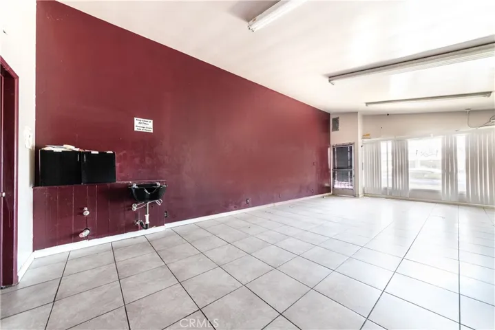 Inside view of unit 13177 Paramount Blvd. Photo taken facing paramount Blvd.