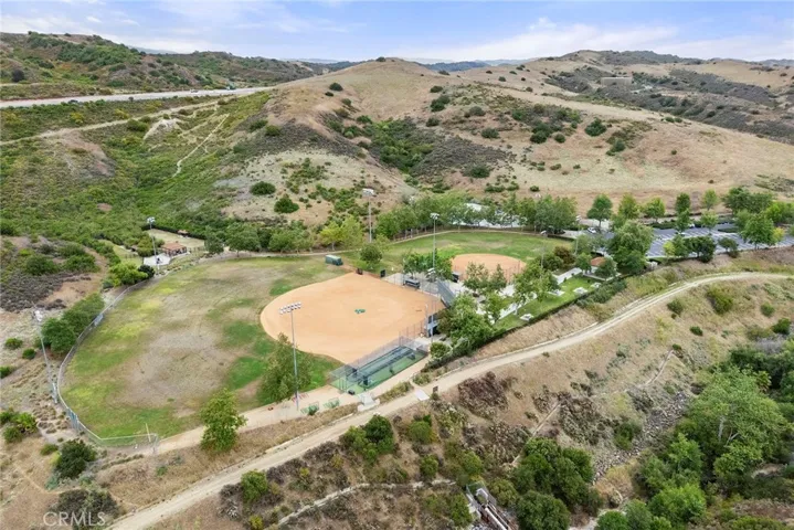 TAKE THE WALKING PATH TO THE BASEBALL FIELDS