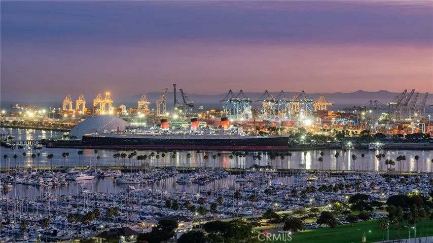 Queen Mary at Twilight