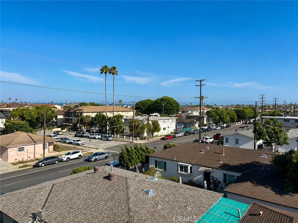 City and partial ocean view
