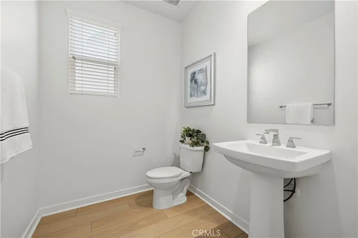 Downstairs powder bath