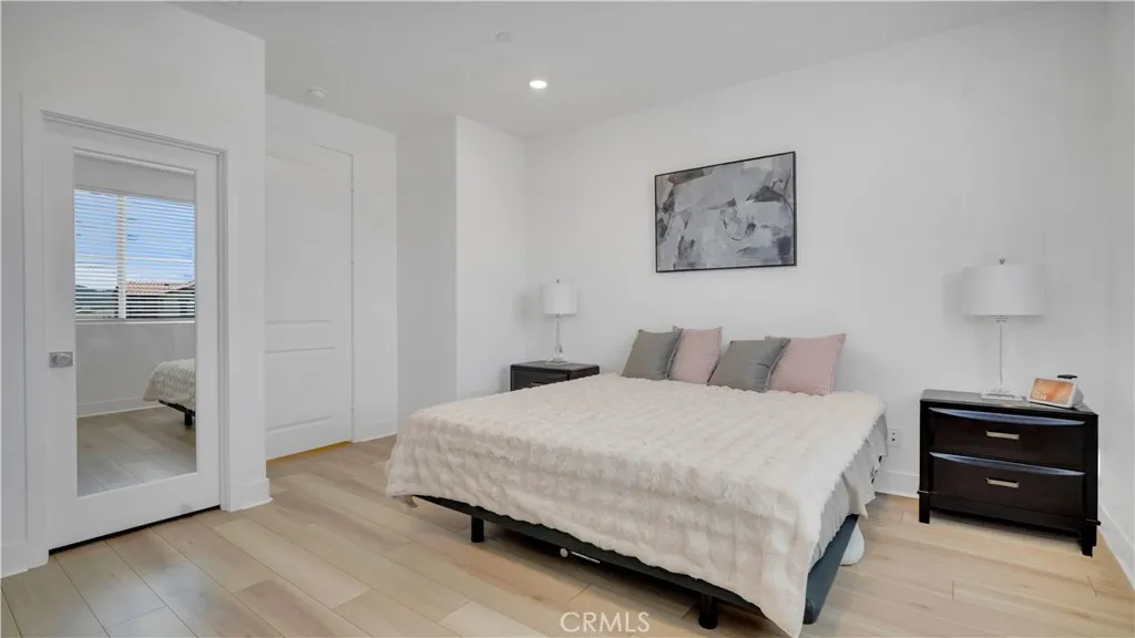Walk-in closet, recessed lighting and an abundance of natural light.