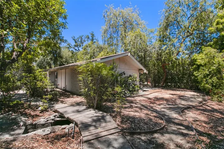 Guest house with garages