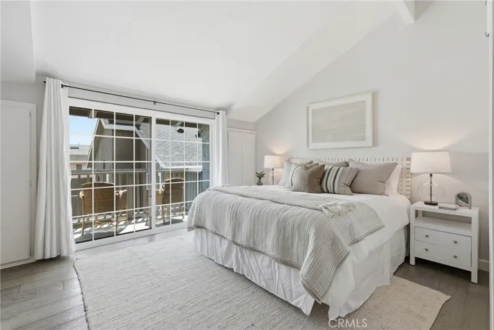 Primary suite with balcony.