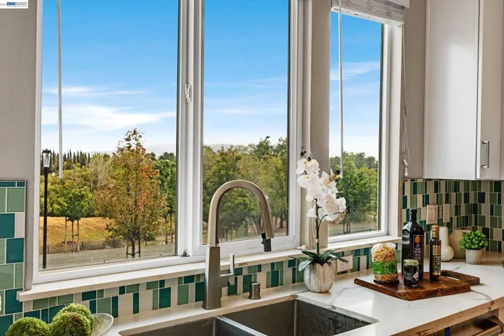 View from kitchen