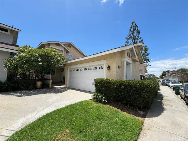front of the property