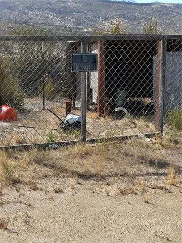 Shed on parcel.