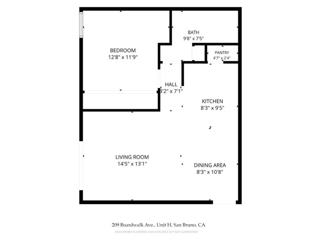 209 Boardwalk Avenue H, San Bruno, California 94066