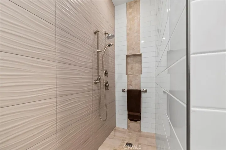 Spa-like walk-in shower